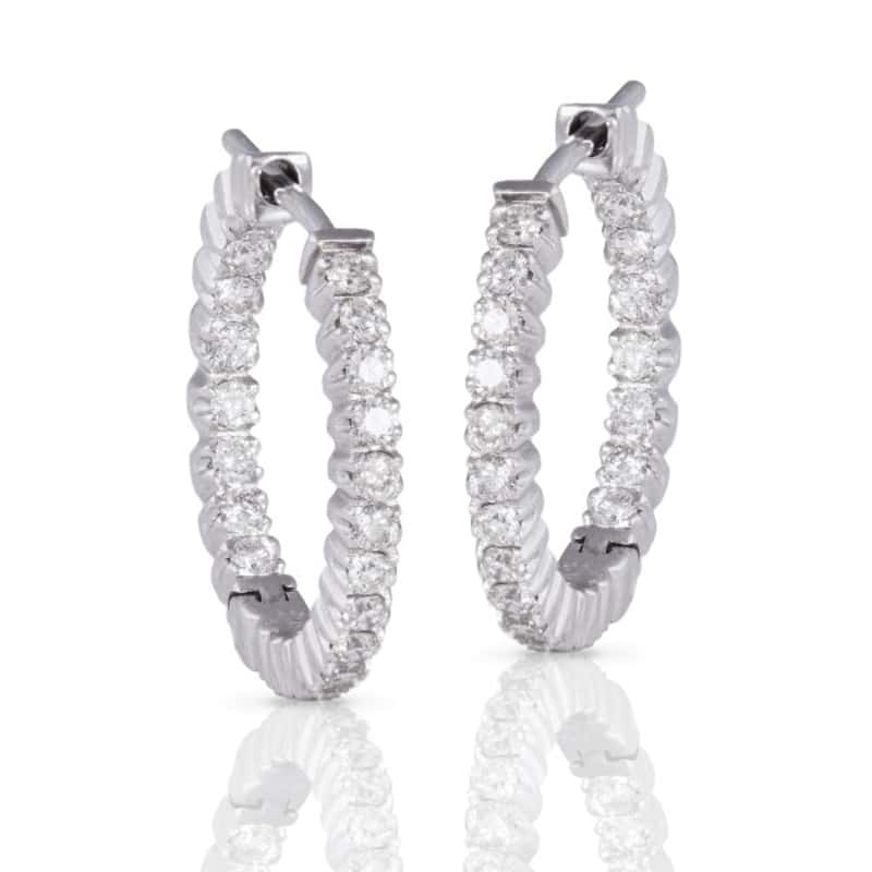  Diamond Earrings 