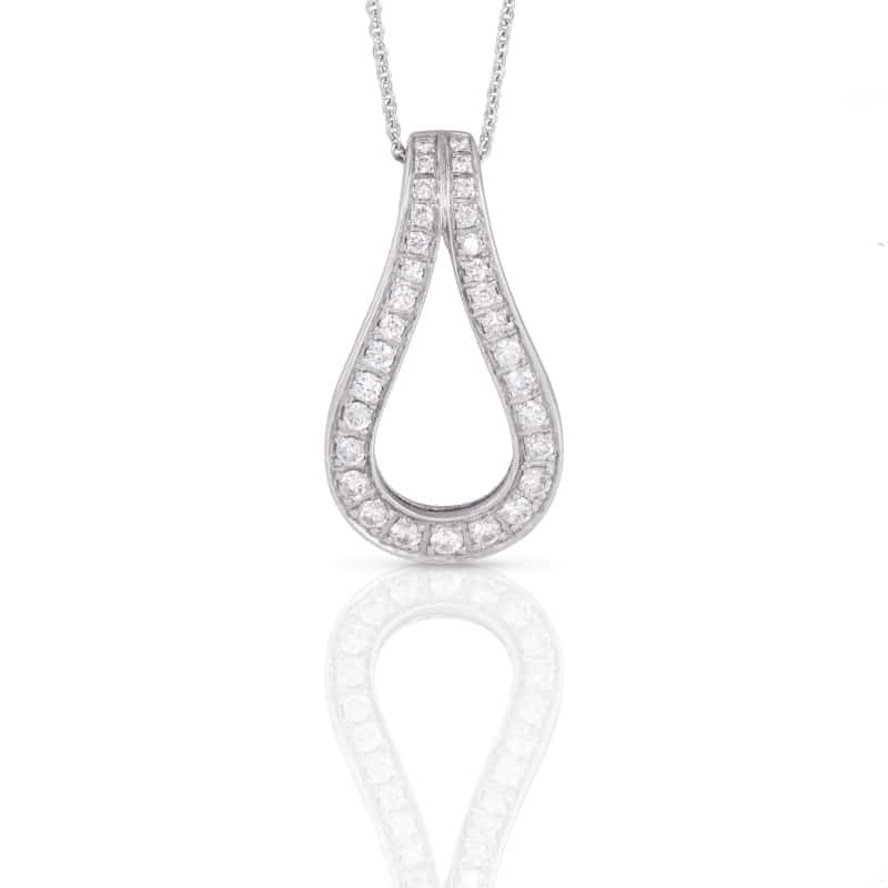  Diamond Pendant Set 18k 