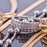 Gold, silver rings and chains