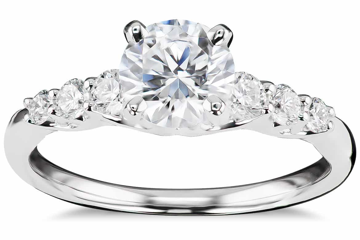 Diamond Engagement Ring Iconic Minimalist