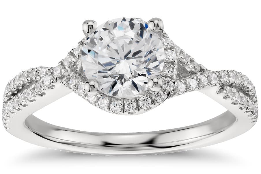 Diamond Engagement Ring Twists