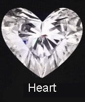 Heart Diamond Shape