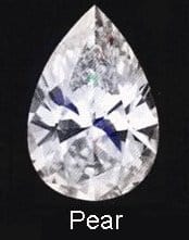 Pear Diamond Shape