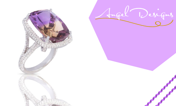 Two Toned Ametrine Ring